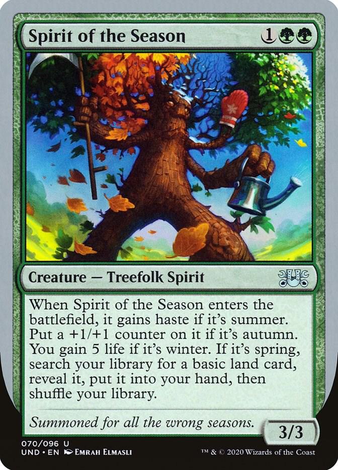 Spirit of the Season card image
