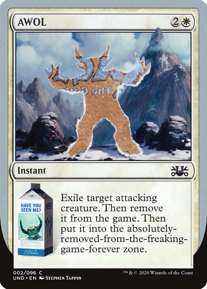 AWOL card image