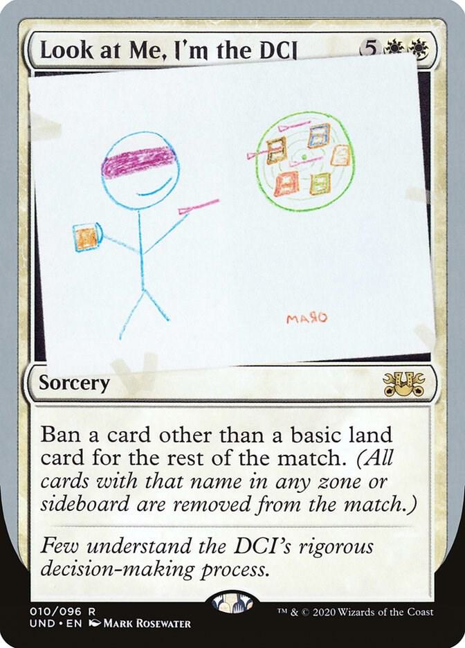 Look at Me, I'm the DCI card image