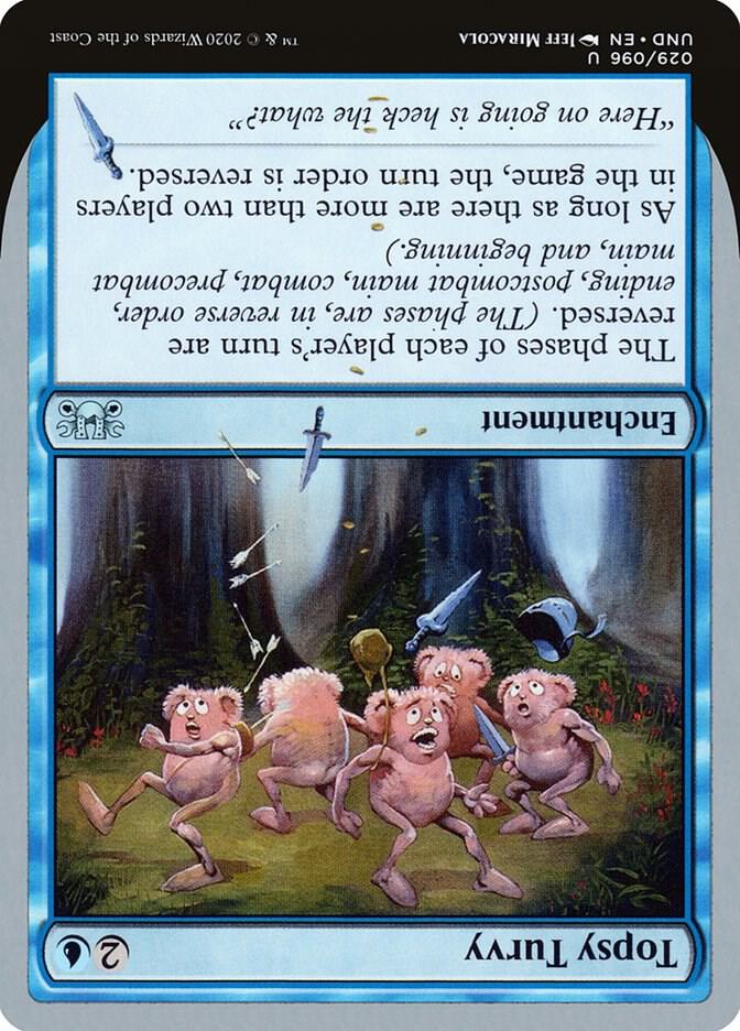 Topsy Turvy card image