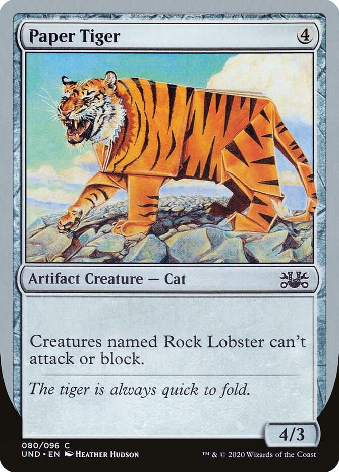 Paper Tiger card image