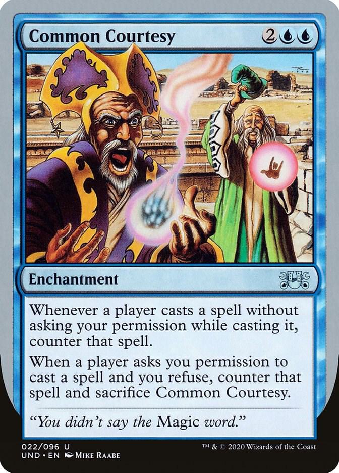 Common Courtesy card image