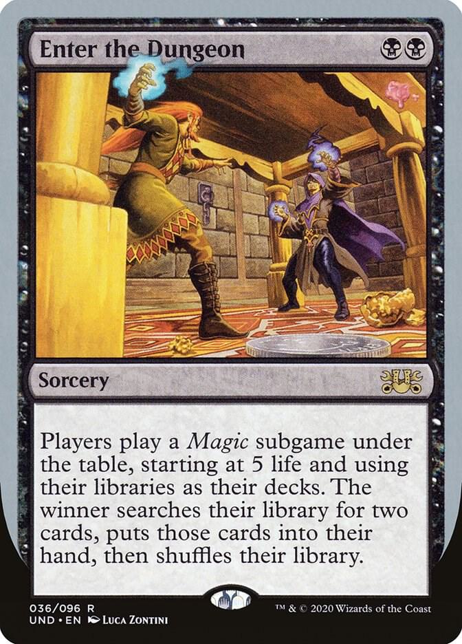 Enter the Dungeon card image