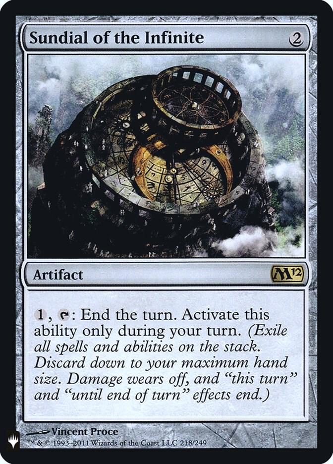 Sundial of the Infinite card image