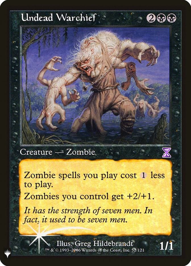 Undead Warchief card image