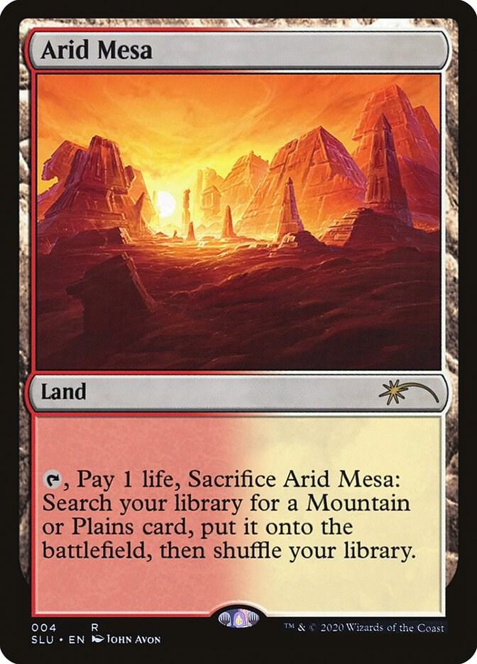Arid Mesa card image