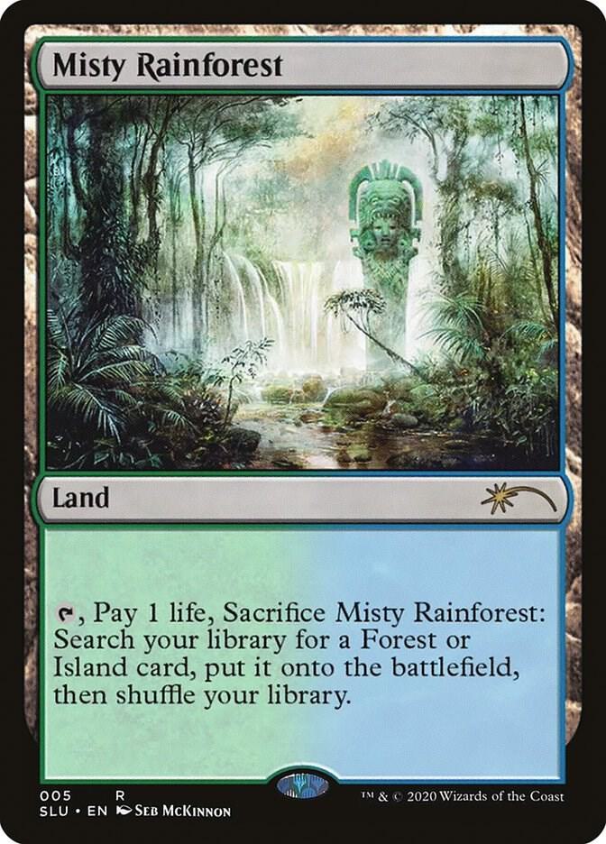 Misty Rainforest card image