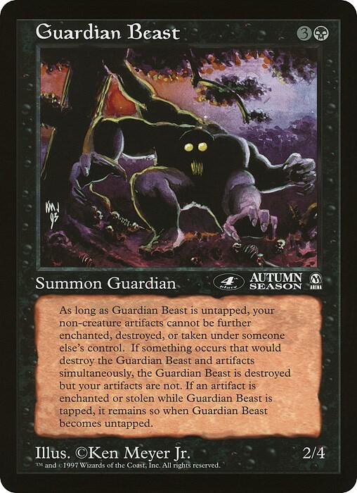 Guardian Beast (4th Place) (Arena League) card image