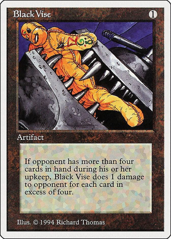 Black Vise card image