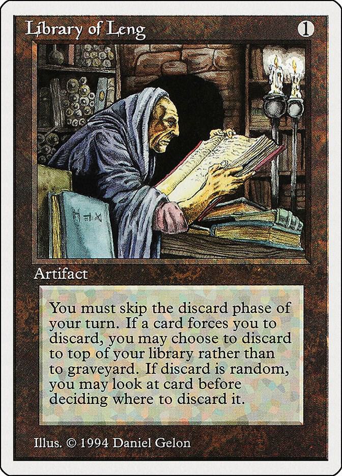 Library of Leng card image