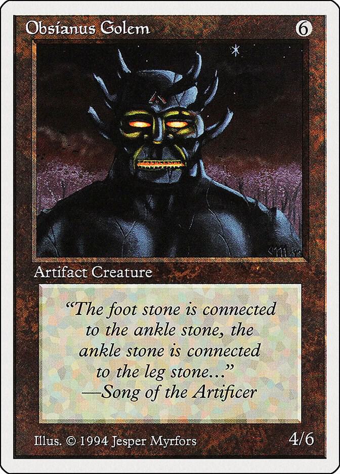 Obsianus Golem card image