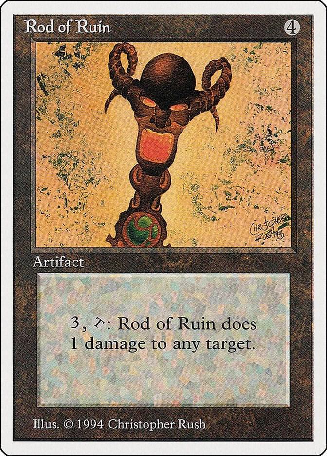 Rod of Ruin card image