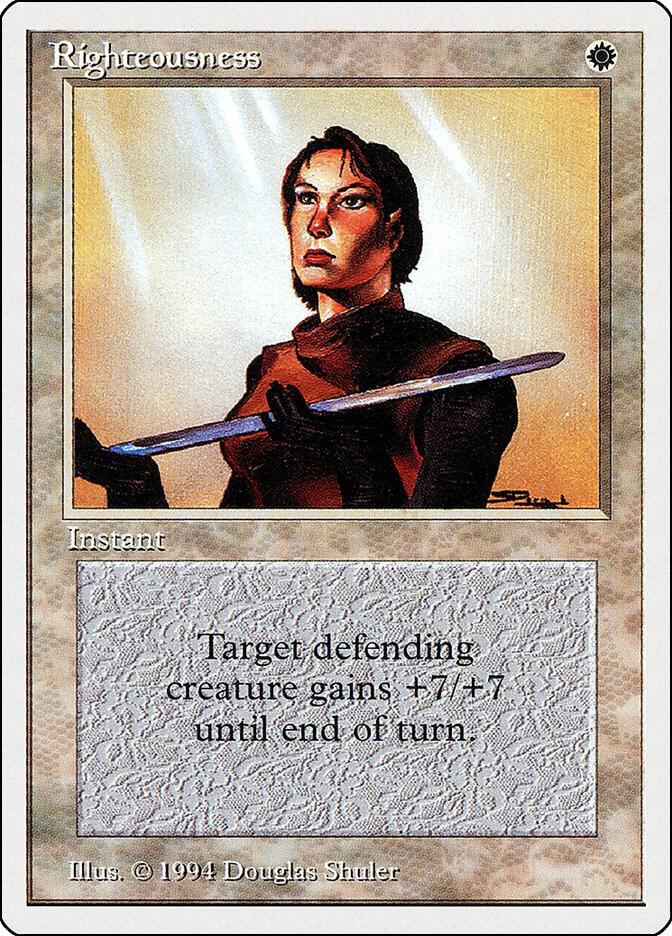 Righteousness card image