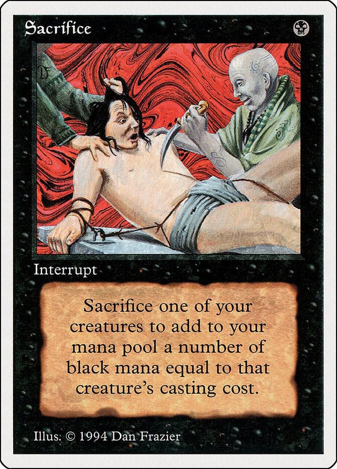 Sacrifice card image