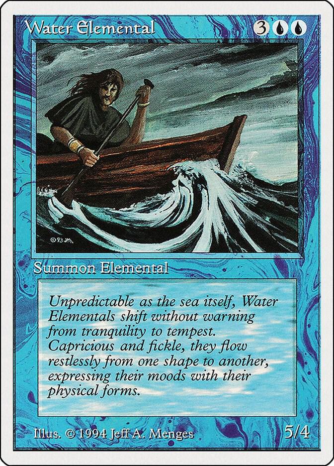 Water Elemental card image