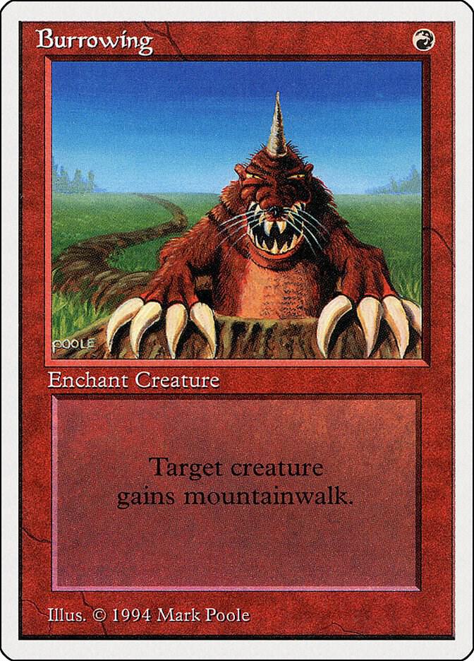 Burrowing card image