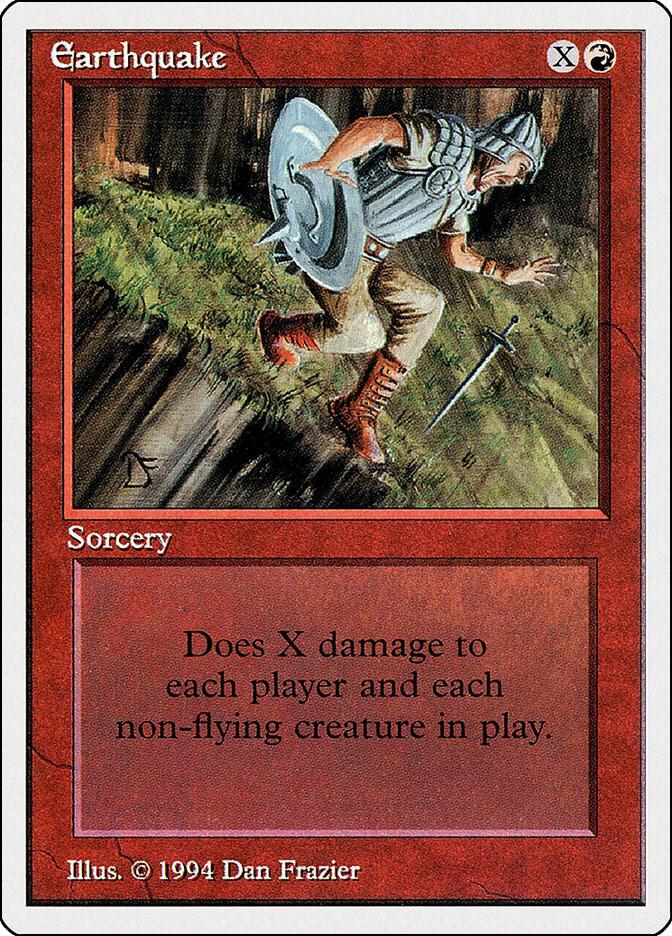 Earthquake card image