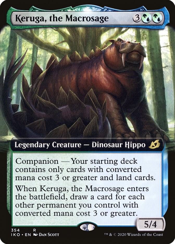 Keruga, the Macrosage (Extended Art) card image