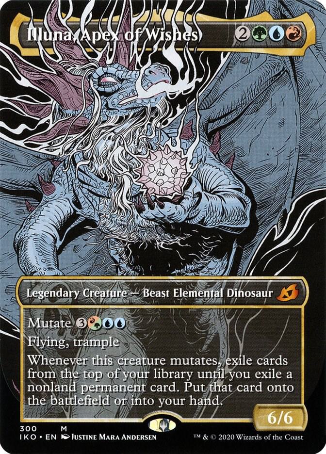 Illuna, Apex of Wishes (Showcase) card image