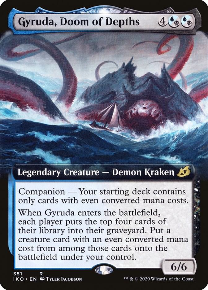 Gyruda, Doom of Depths (Extended Art) card image