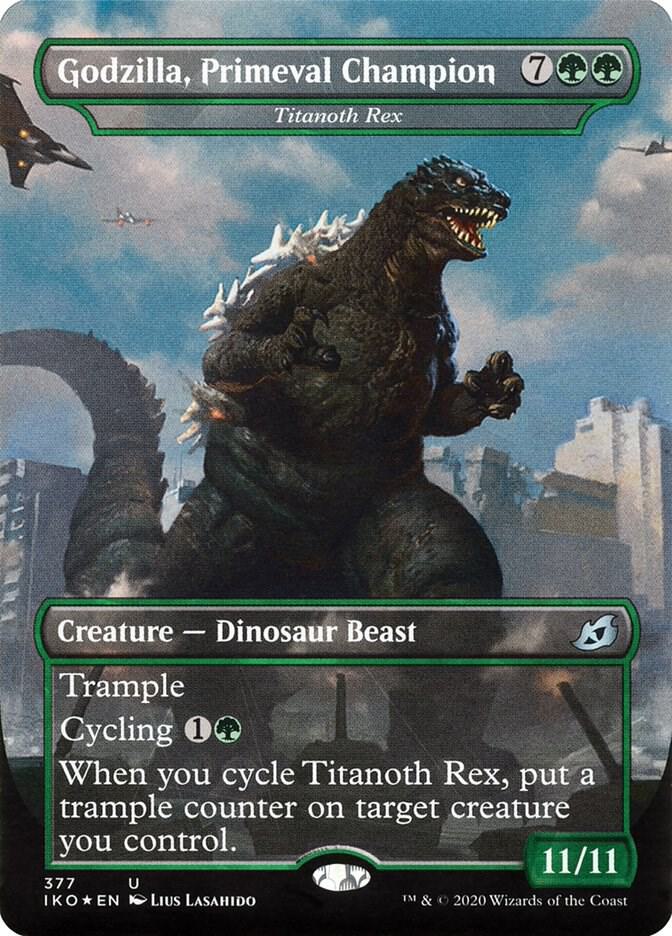 Godzilla, Primeval Champion - Titanoth Rex card image