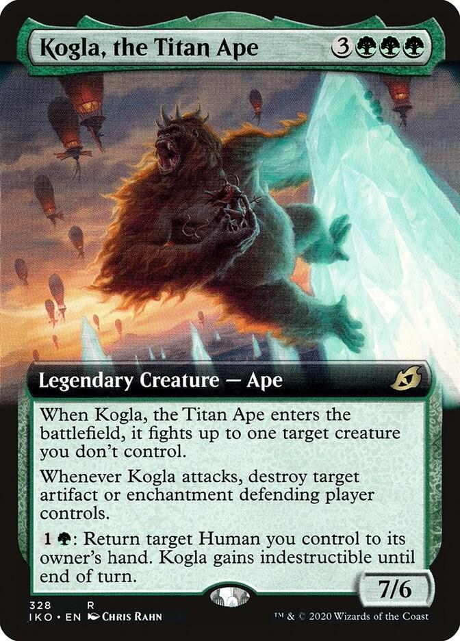Kogla, the Titan Ape (Extended Art) card image