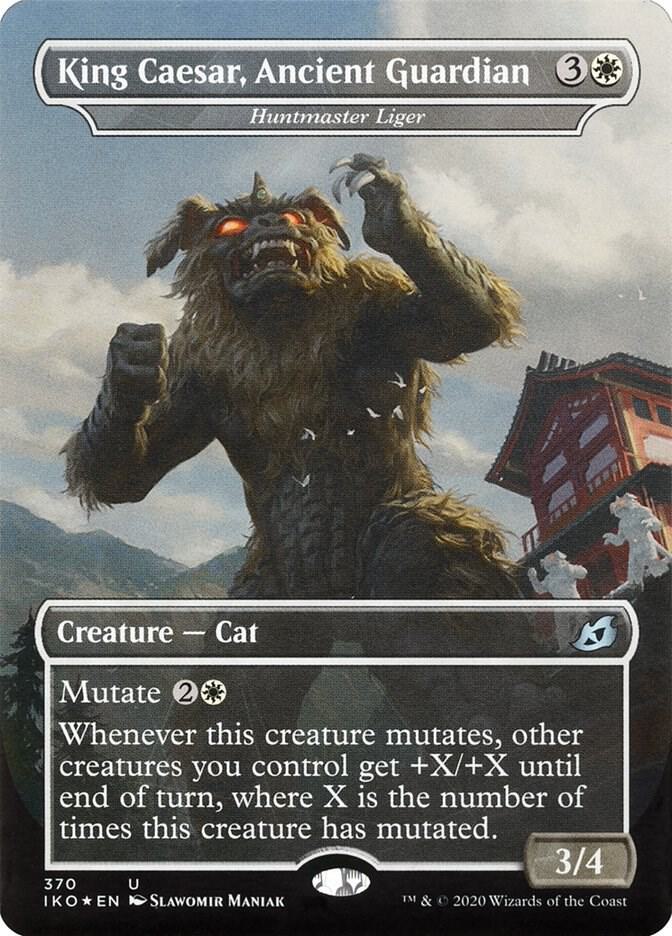 King Caesar, Ancient Guardian - Huntmaster Liger card image
