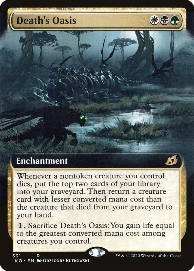 Death's Oasis (Extended Art) card image