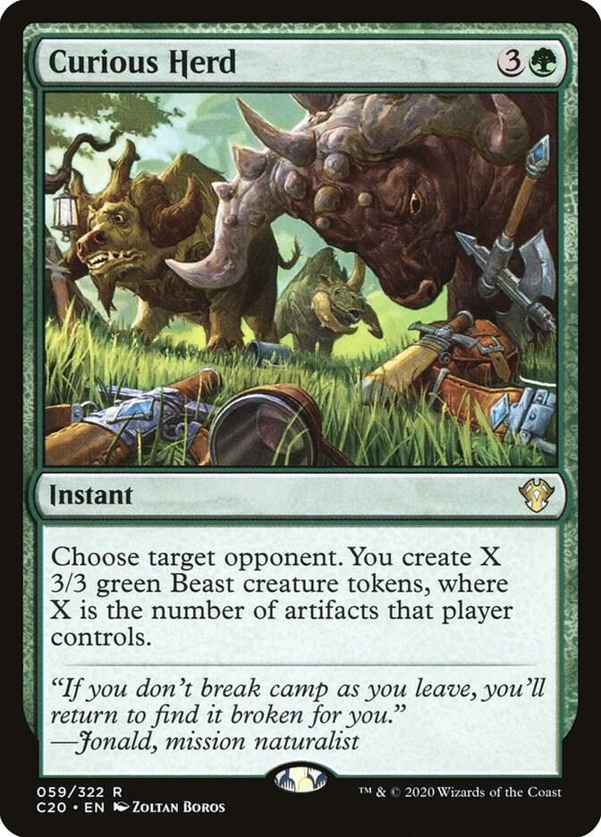 Curious Herd card image