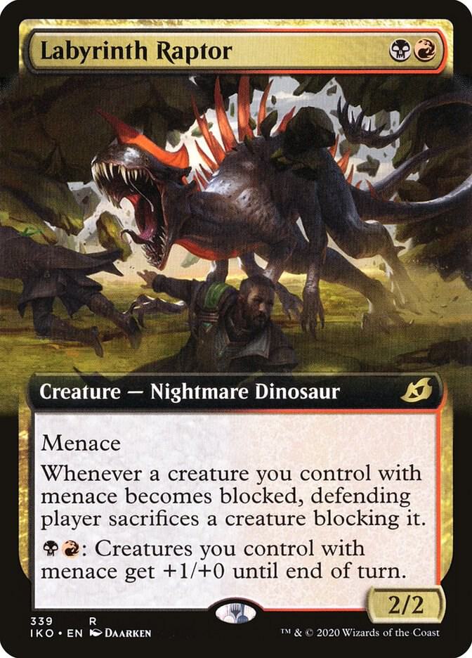 Labyrinth Raptor (Extended Art) card image