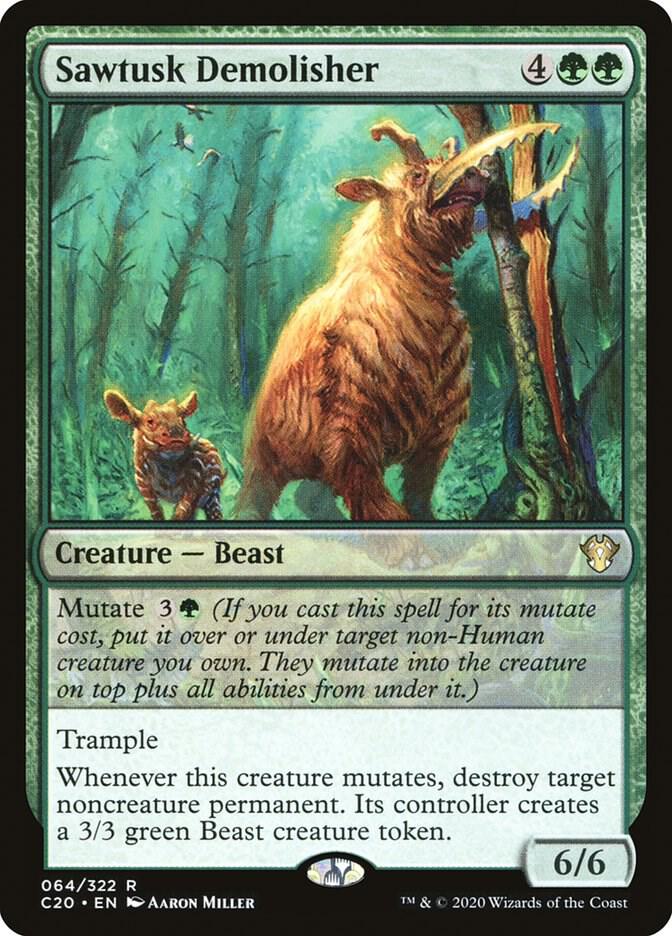 Sawtusk Demolisher card image
