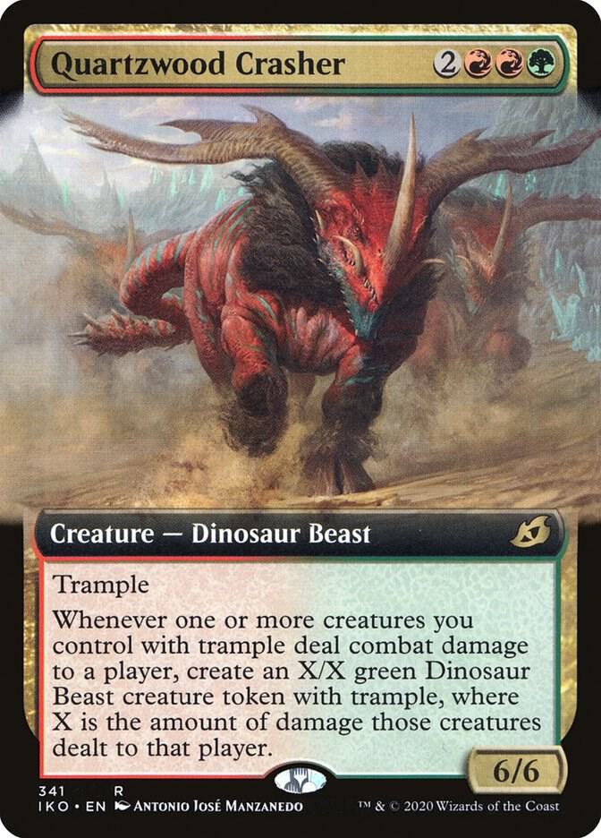 Quartzwood Crasher (Extended Art) card image