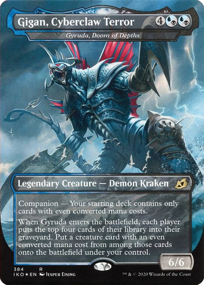 Gigan, Cyberclaw Terror - Gyruda, Doom of Depths card image