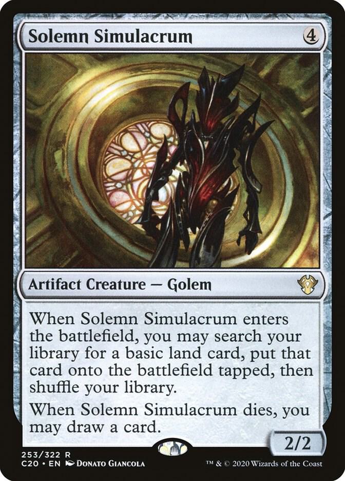 Solemn Simulacrum card image