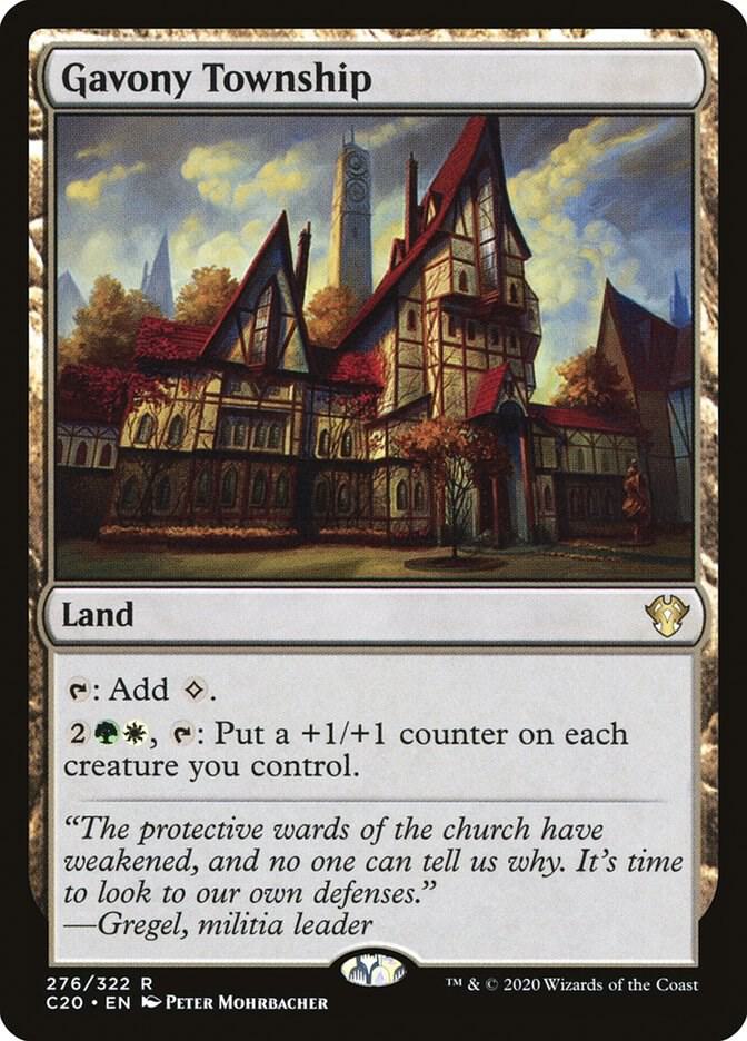 Gavony Township card image
