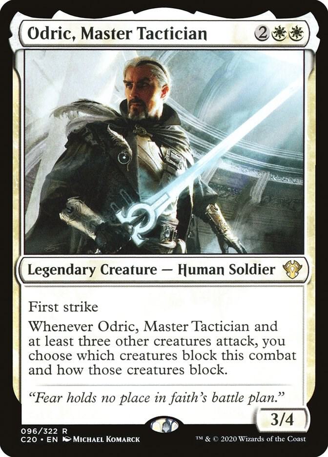 Odric, Master Tactician card image