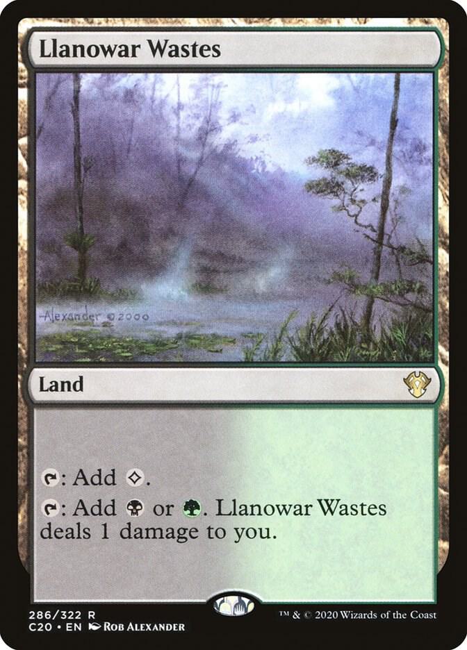 Llanowar Wastes card image