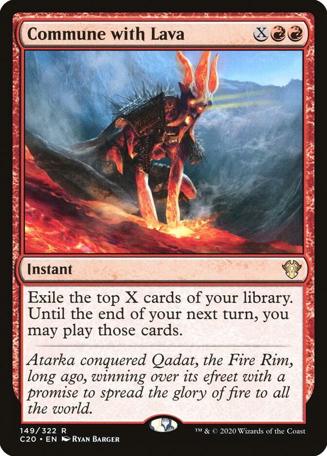 Commune with Lava card image