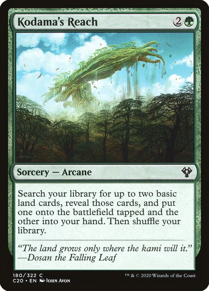 Kodama's Reach card image