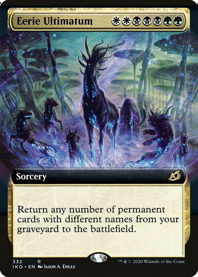 Eerie Ultimatum (Extended Art) card image