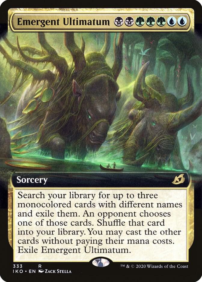 Emergent Ultimatum (Extended Art) card image