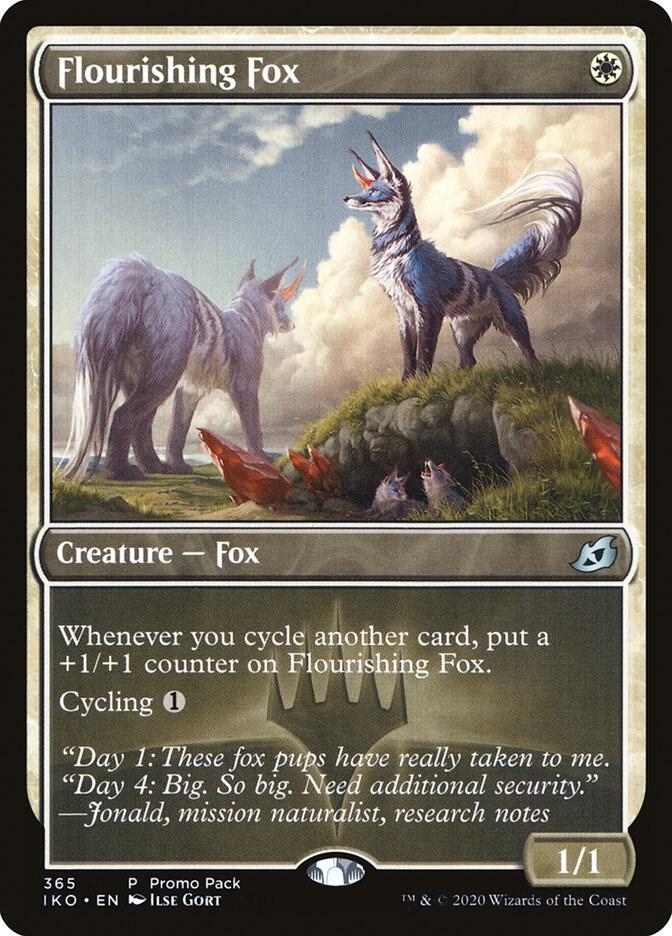 Flourishing Fox card image