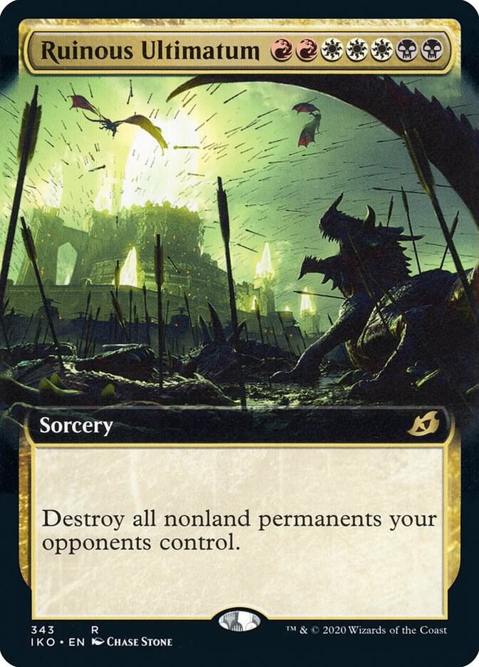 Ruinous Ultimatum (Extended Art) card image