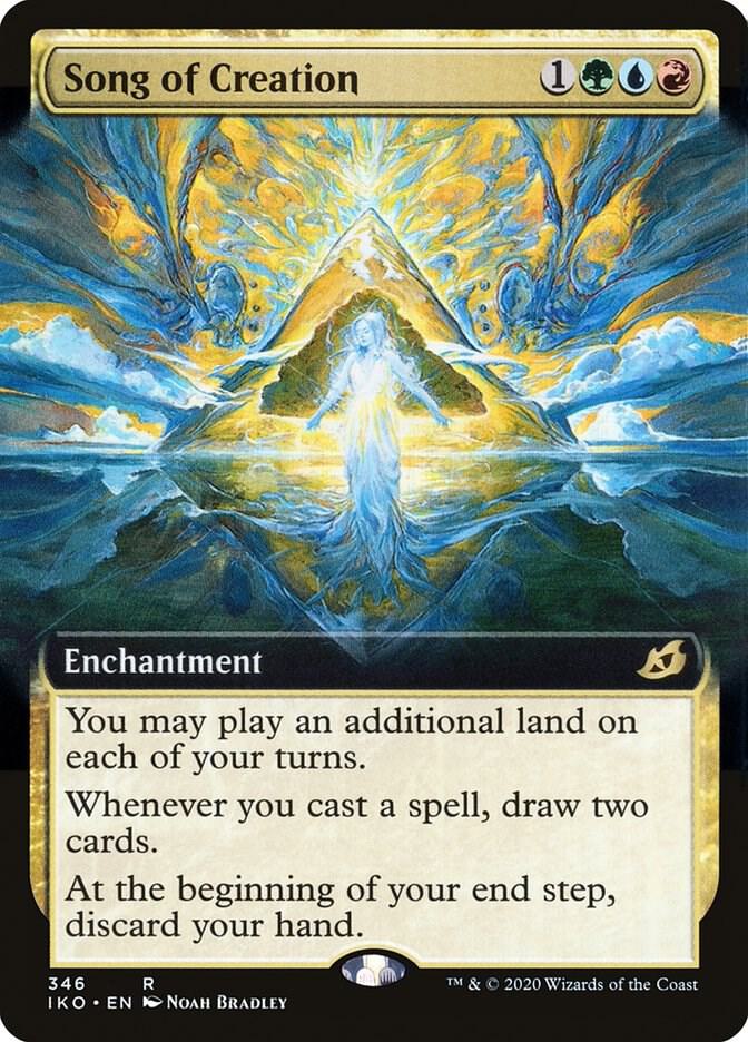Song of Creation (Extended Art) card image