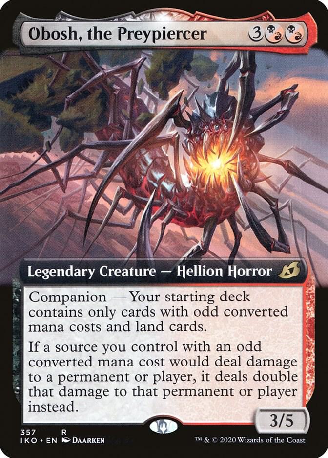 Obosh, the Preypiercer (Extended Art) card image