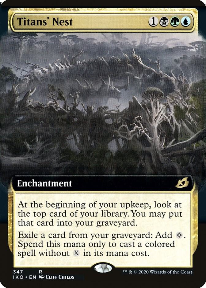 Titans' Nest (Extended Art) card image