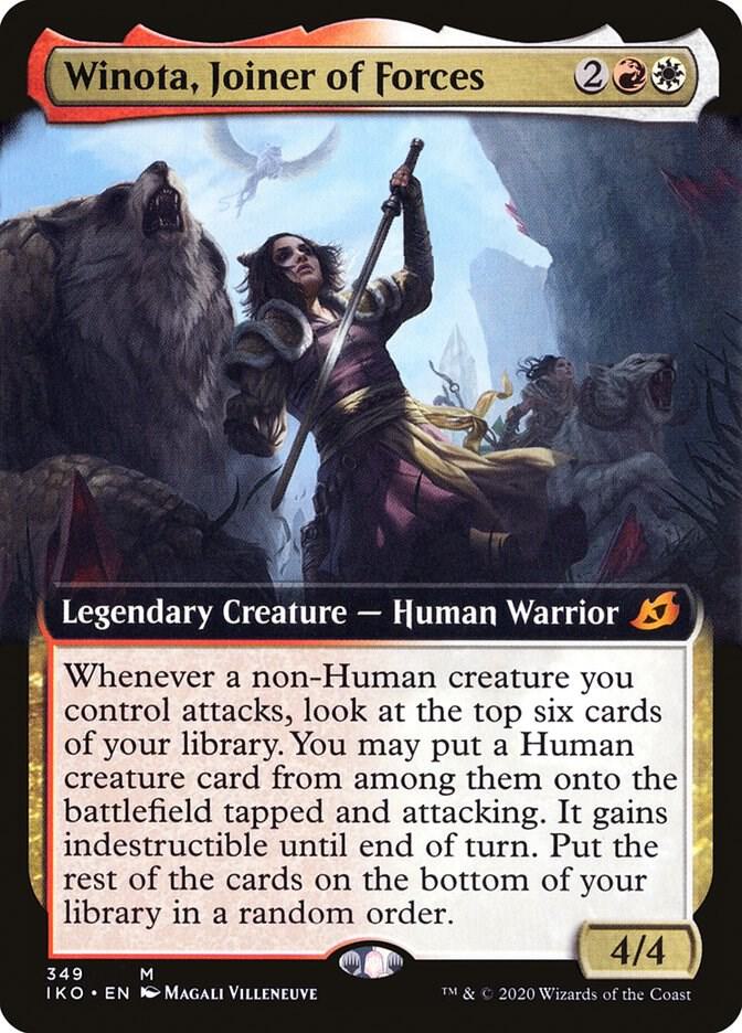 Winota, Joiner of Forces (Extended Art) card image