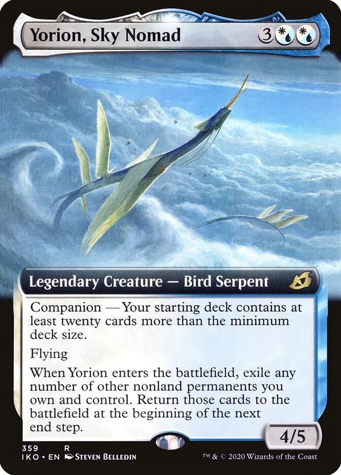 Yorion, Sky Nomad (Extended Art) card image