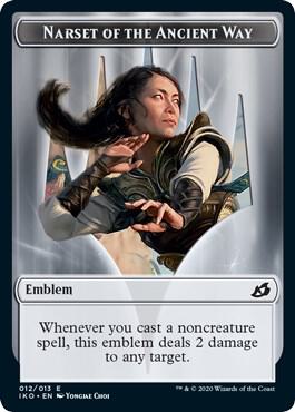 Emblem - Narset of the Ancient Way card image