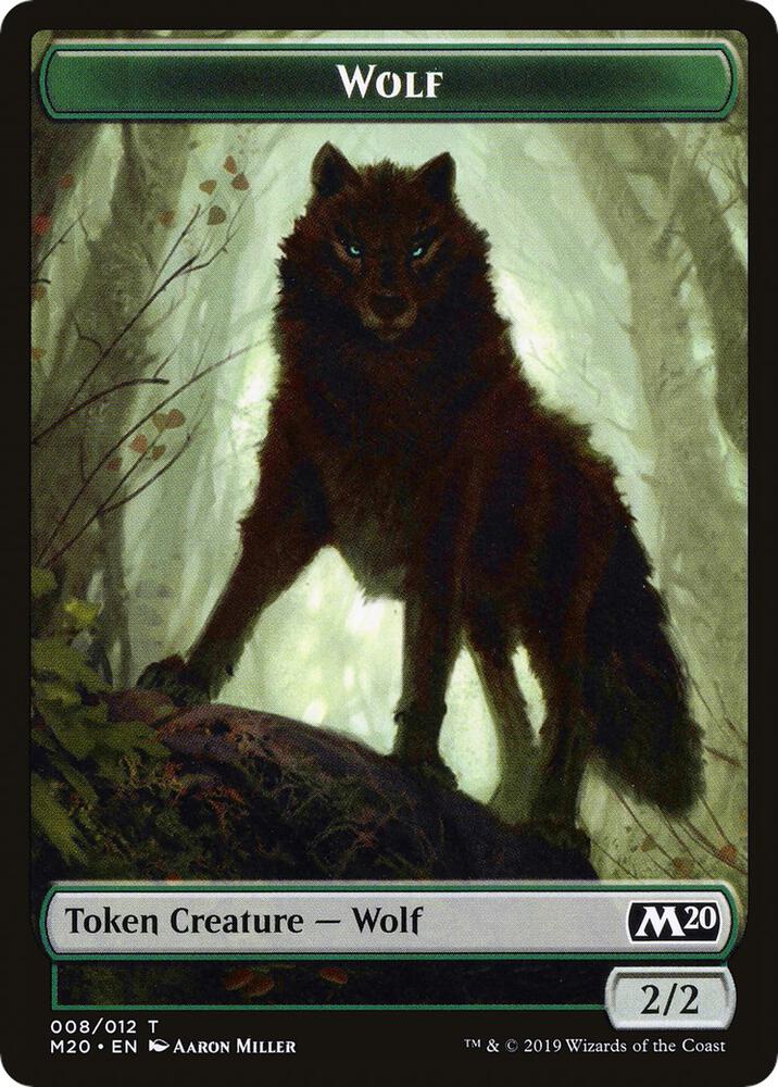 Wolf Double-Sided Token (Challenger 2020) card image